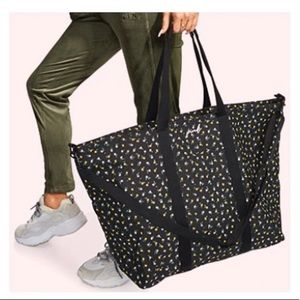 Large Floral Bag Pink Victoria Secret